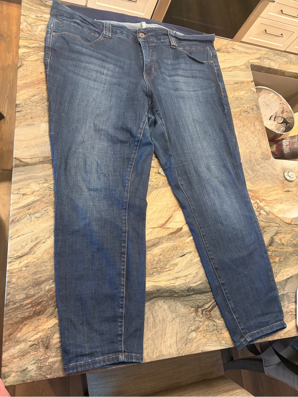 JAG Women’s Blue Denim Jeans - Classic Slim Fit